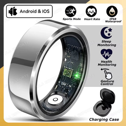 VitalRing Pro – Waterproof Smart Ring with Health & Sleep Tracking