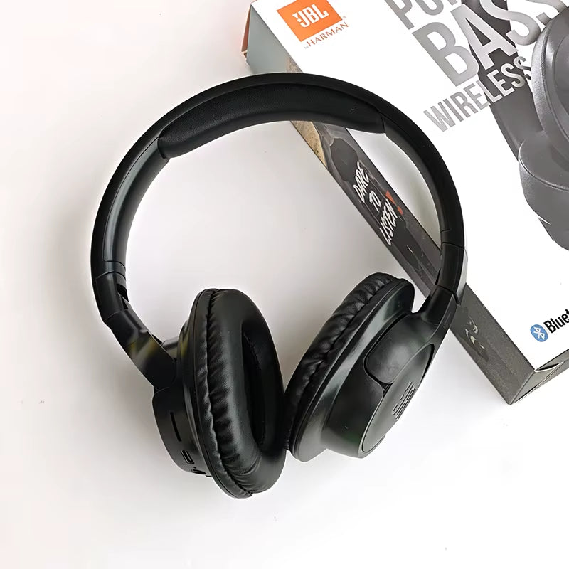 BassWave Pro – Wireless Over-Ear Bluetooth Headphones with Deep Bass