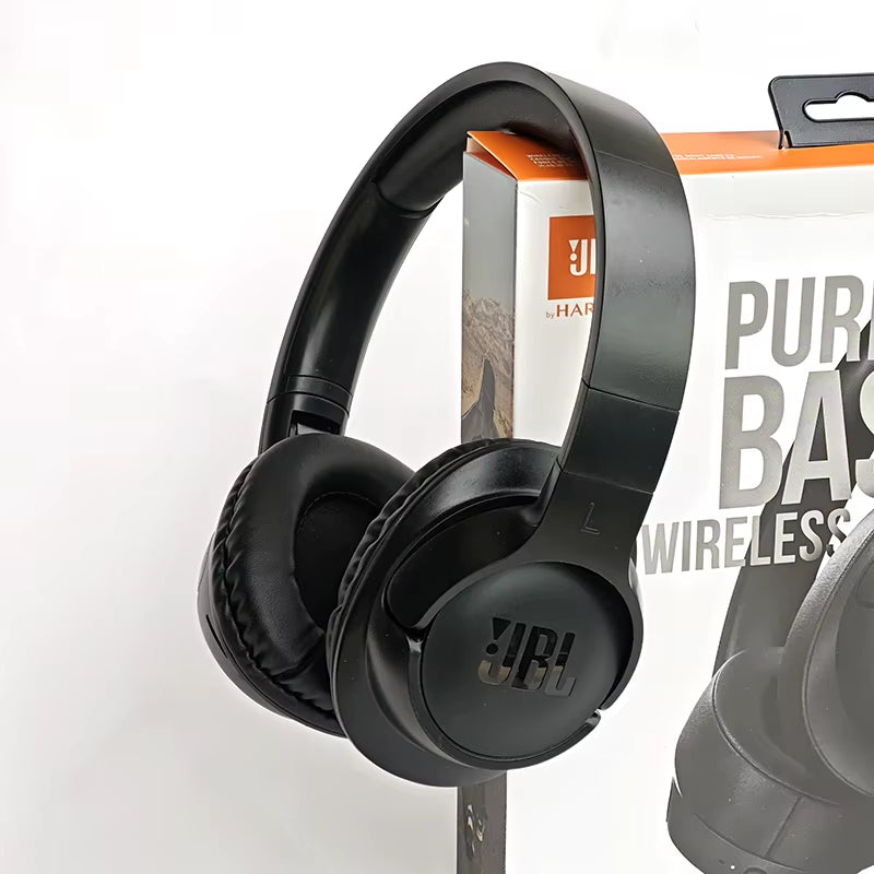 BassWave Pro – Wireless Over-Ear Bluetooth Headphones with Deep Bass