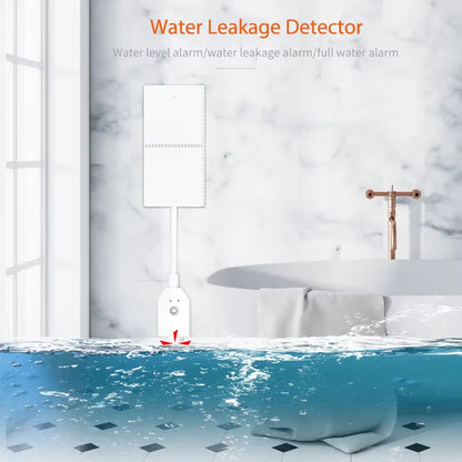 Staniot Tuya Water Leakage Sensor – 433MHz Wireless Flood Detector for Smart Home Security