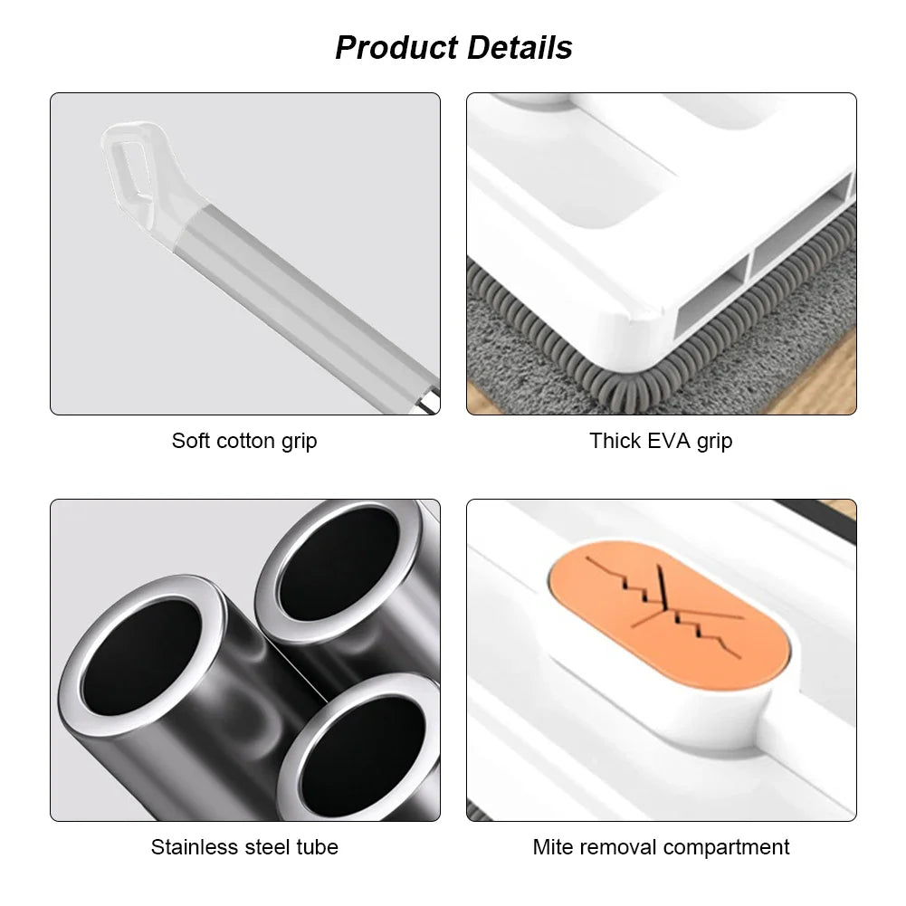 360° GlideMop – Self-Cleaning Flat Microfiber Floor Mop