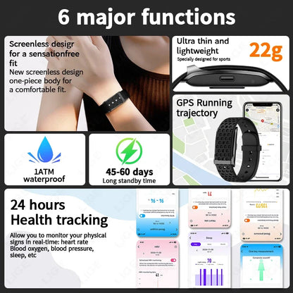 FitPulse Watch – Waterproof Fitness Smartwatch with Heart & Blood Pressure Monitor