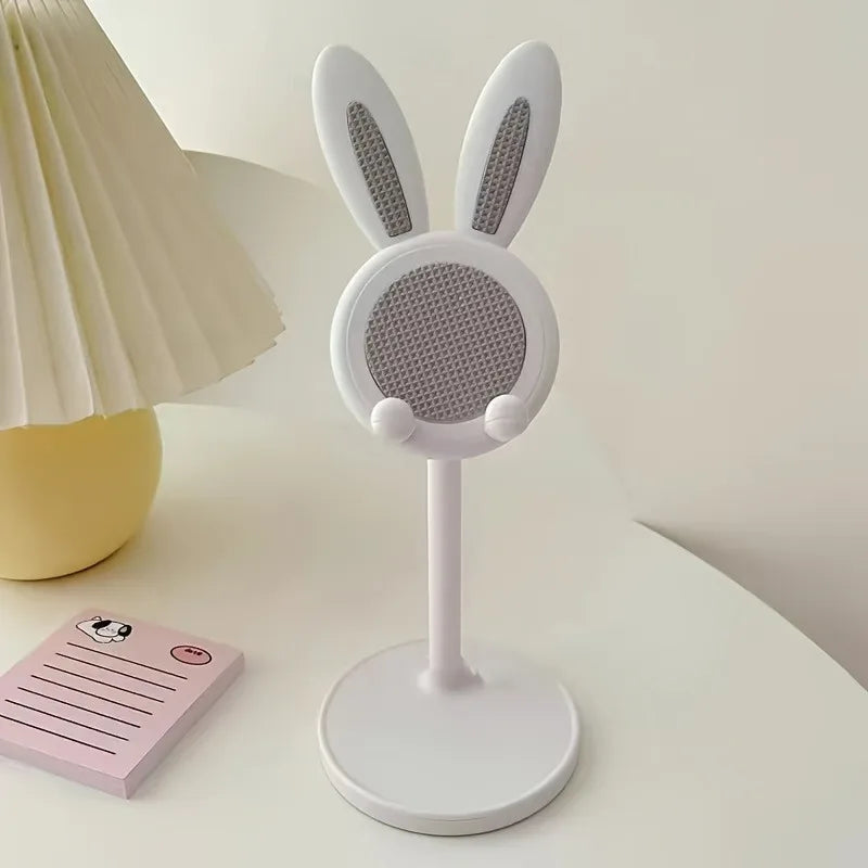 Cute Rabbit Adjustable Mobile Phone & Tablet Stand