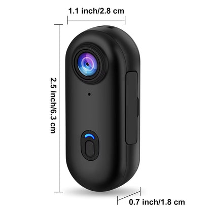 4K FHD Action Camera – Mini Waterproof Sports Cam for Motorcycle, Bike & Outdoor Adventures
