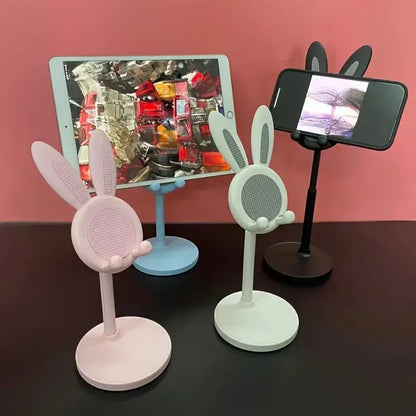 Cute Rabbit Adjustable Mobile Phone & Tablet Stand