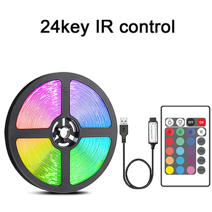 RGB LED Strip Lights with 44-Key Remote Control