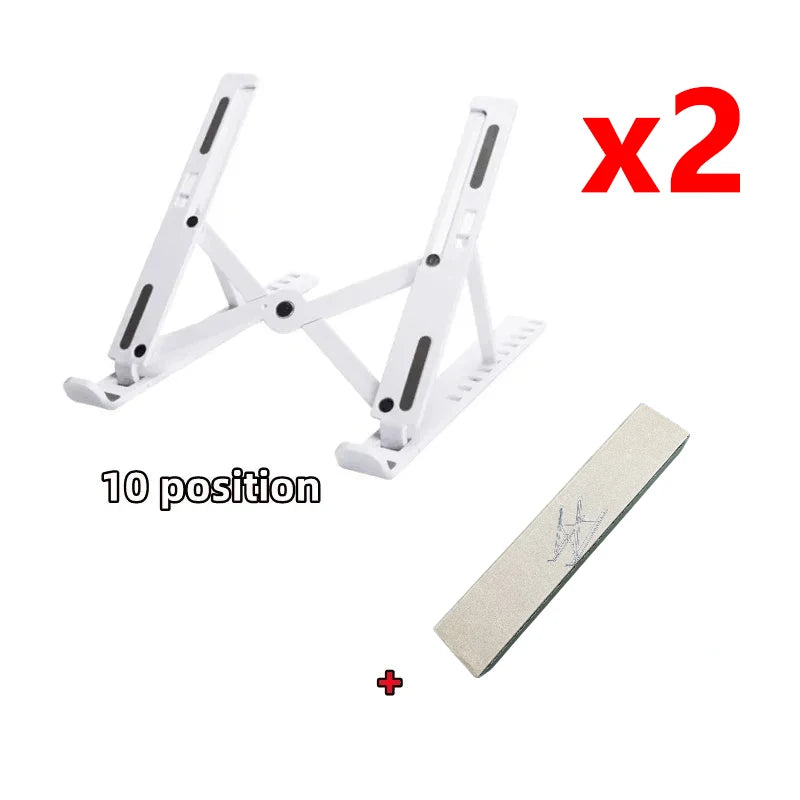 Foldable Adjustable Laptop Stand – Portable Notebook Holder for MacBook & PCs