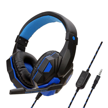 Multi-Platform Gaming Headset – Wired Noise-Cancelling Mic & 120° Adjustable Design for PS4/PS5/Xbox/PC/Phones