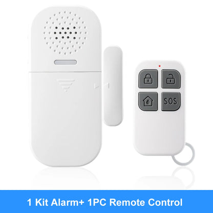 130dB Door & Window Sensor Alarm – Wireless Anti-Theft Magnetic Security Alert for Home, Fridge & Kids Safety