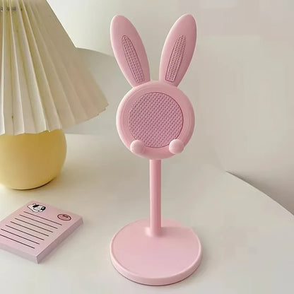 Cute Rabbit Adjustable Mobile Phone & Tablet Stand