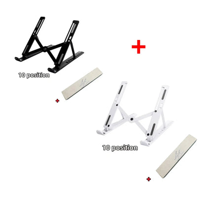 Foldable Adjustable Laptop Stand – Portable Notebook Holder for MacBook & PCs