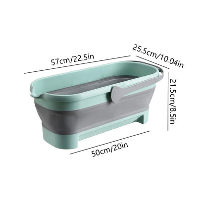 360° GlideMop – Self-Cleaning Flat Microfiber Floor Mop