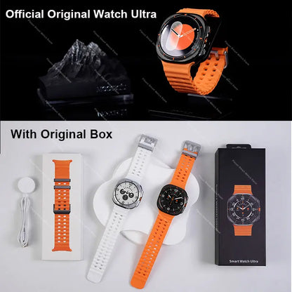 UltraX Pro Watch – 47mm AMOLED Smartwatch with GPS, NFC & Bluetooth Calling