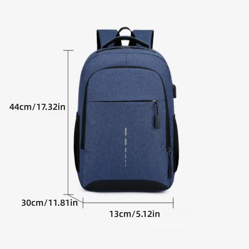 Large-Capacity Travel Backpack – Multifunction Design with Shoe Compartment & Layered Storage