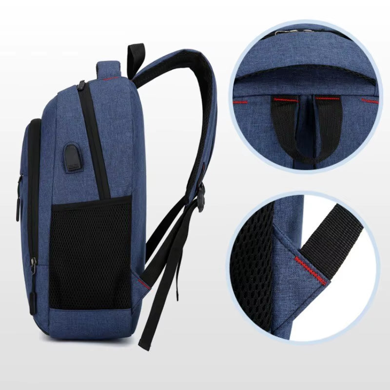 Large-Capacity Travel Backpack – Multifunction Design with Shoe Compartment & Layered Storage