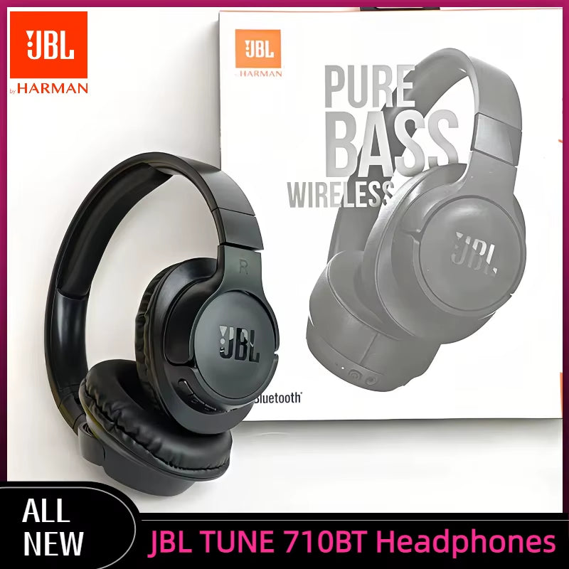 BassWave Pro – Wireless Over-Ear Bluetooth Headphones with Deep Bass